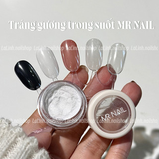[Sẵn TPHCM] Tráng Gương Trong Suốt MR NAIL 0.5gram
