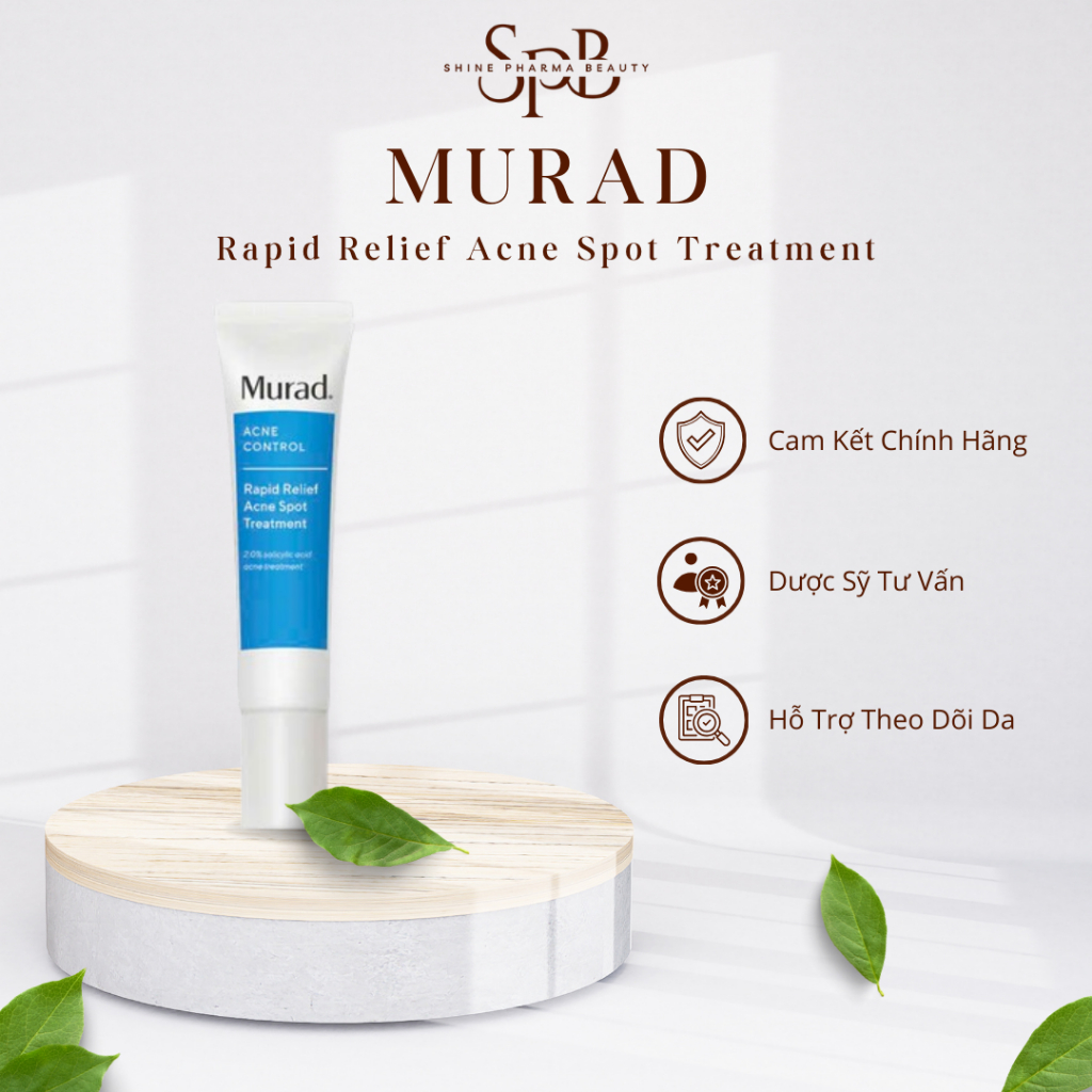 Đại lý chính hãng - Gel chấm mụn Murad Rapid Relief Acne Treatment 15ml