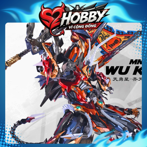 [CÓ SẴN] Mô Hình Ráp Sẵn MNQ-XH08X Wukong Ngộ Không Chính Hãng Motor Nuclear
