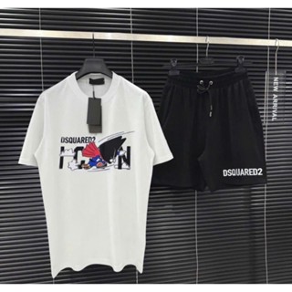 Bộ Quần Áo Hè DSQ Supermi  Hottrned Giới Trẻ 2025 Đầy Đủ tem Mác Hãng DSQ