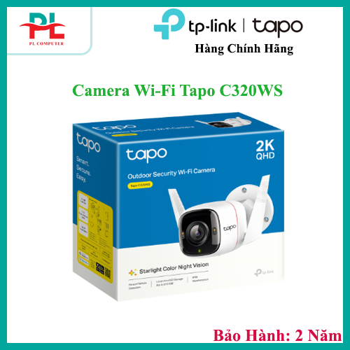 Camera Wifi 4MP TP-Link Tapo C320WS 2K - Hàng Chính Hãng