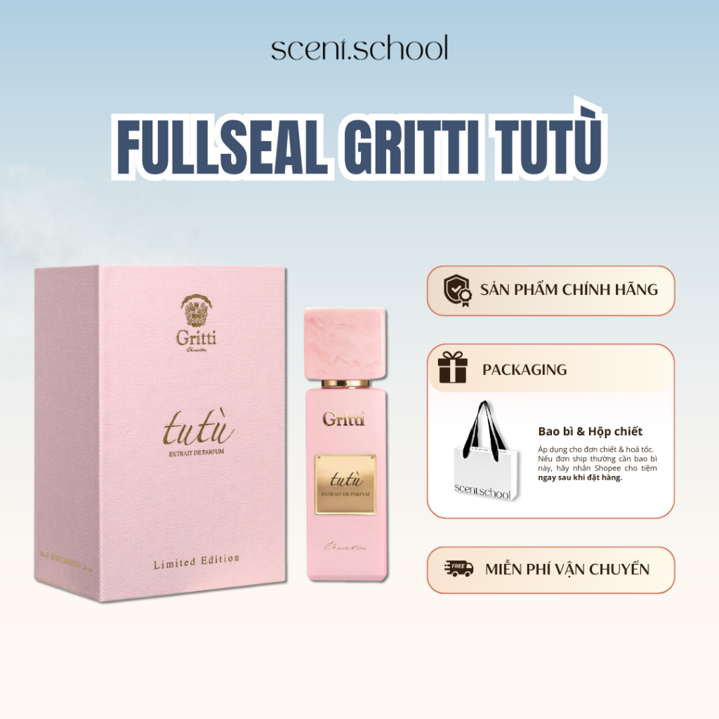 Nước hoa Fullseal Gritti TuTù | Nước hoa Nữ | Scent.school Perfume