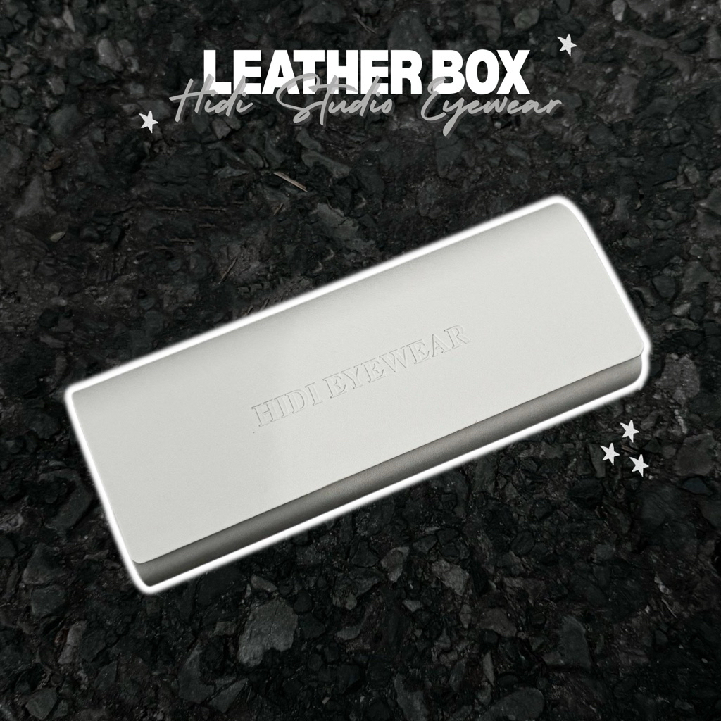 [15.3] Hộp da PU cao cấp. Hidi studio eyewear [Limited edition] 2026