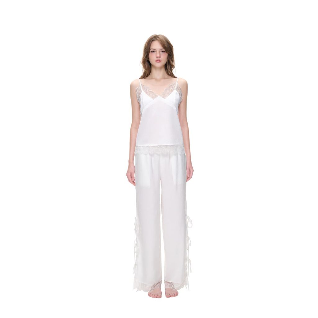 DAPHALE - Set Đồ Ngủ Phối Ren Alicia Top & Alicia Pants