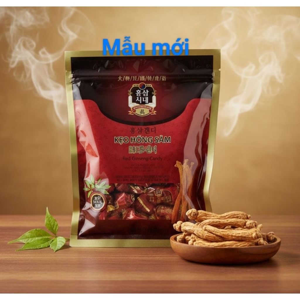 Kẹo Hồng Sâm Hàn Quốc 200g (Korea Red Ginseng Vitamin Candy)