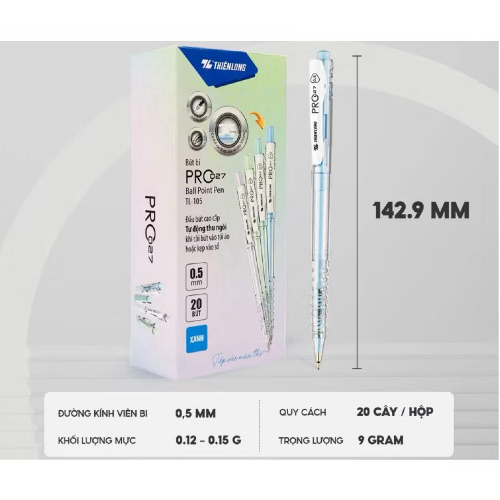 Hộp nguyên 20 cây TL-105 ( 027 pro )