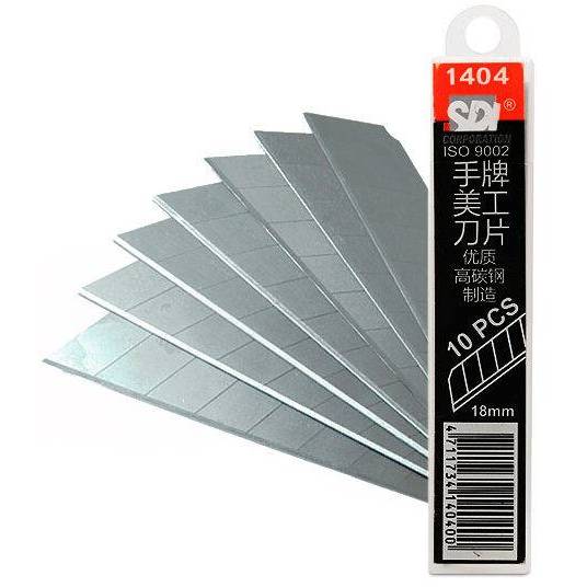 (Set 2 vỉ)-Lưỡi Dao Rọc Giấy Lớn SDI 18MM