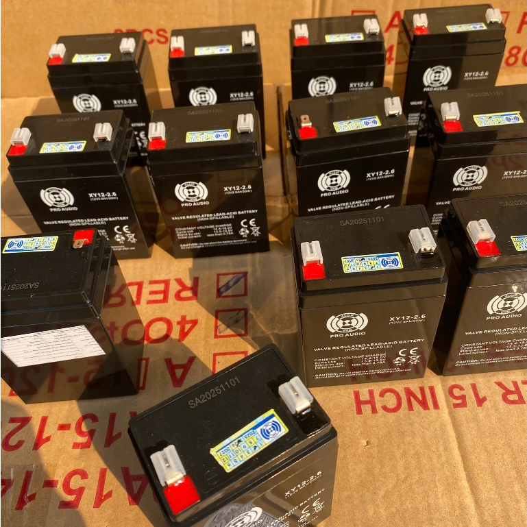 ẮCQUY 12V-2.6AH DÙNG CHO LOA KÉO