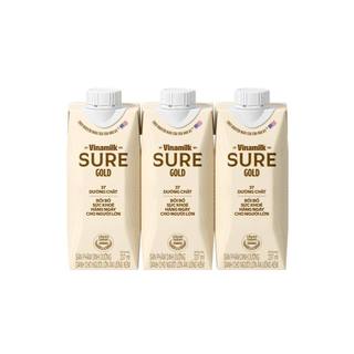 Thùng 24 Chai Sữa Dinh Dưỡng Vinamilk Sure Gold 237ml – Cho Người Lớn Ăn Uống Kém Thùng 24 Chai Date 2026