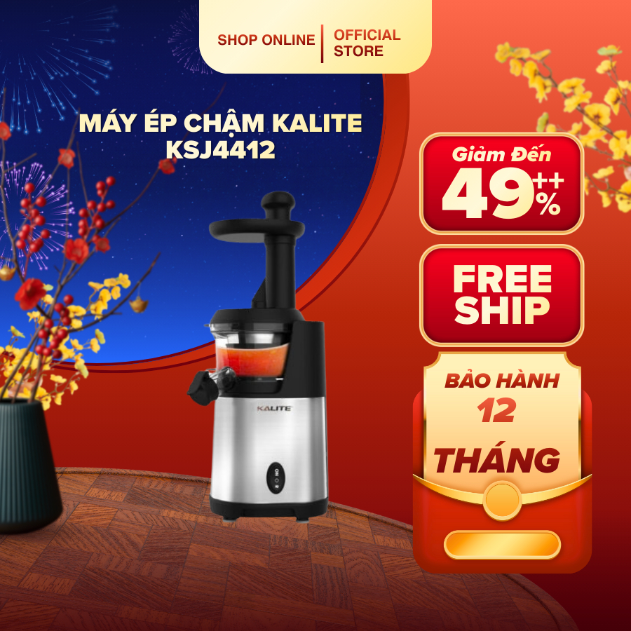 Máy ép chậm Kalite KSJ4412