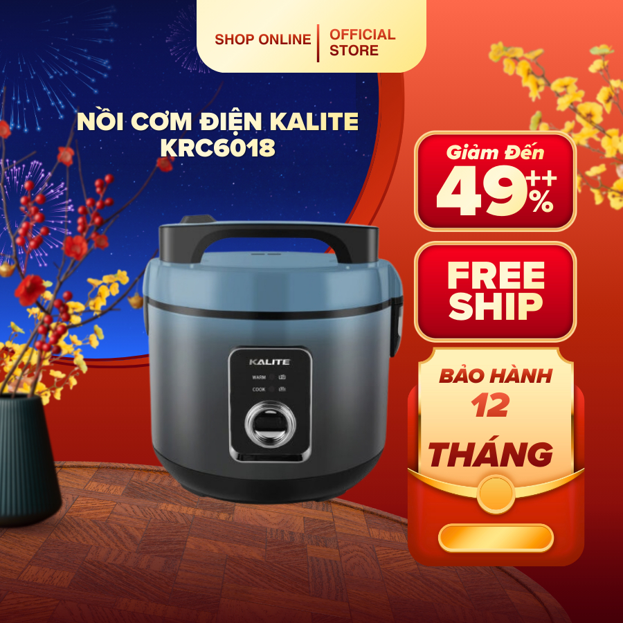 Nồi cơm điện KALITE KRC6018