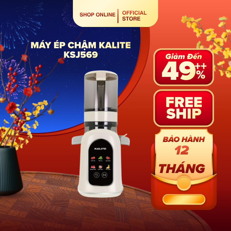 Máy ép chậm Kalite KSJ569