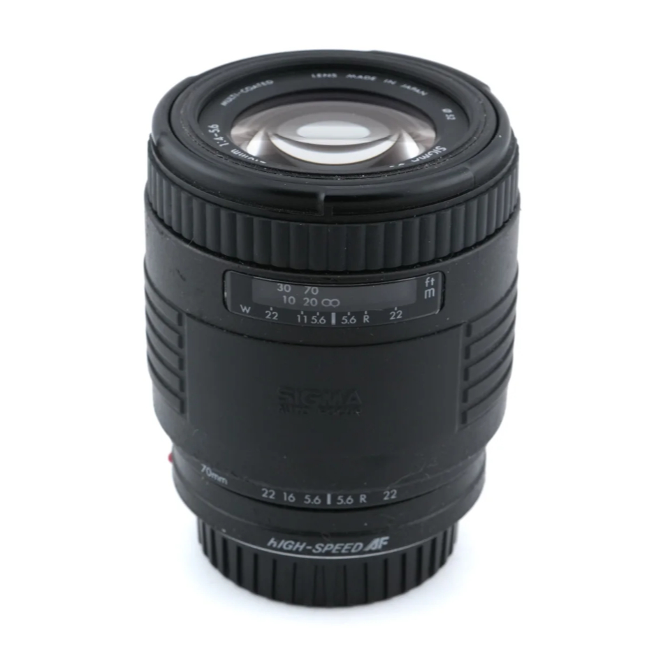 ống kính máy ảnh sigma 70-210mm for canon ef (đứt cáp khẩu - Cẩn mở hết khẩu để chụp) - Ống kính Canon EF