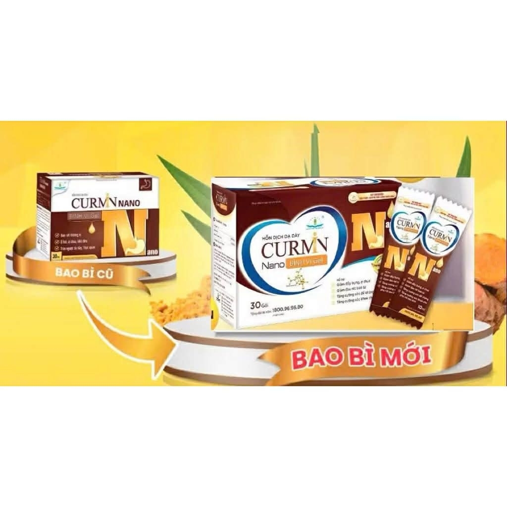 Hỗn Dịch Dạ Dày Curmin Nano Bình Vị Gel