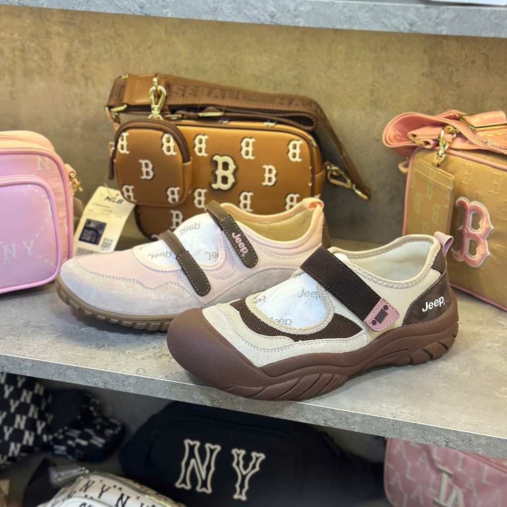 [HÀNG CHÍNH HÃNG] GIÀY JEEP MARY JANE - GIÀY BÚP BÊ ĐẾ BỆT DÀNH CHO NỮ - LOW TOP SPIRIT PINK P651W13