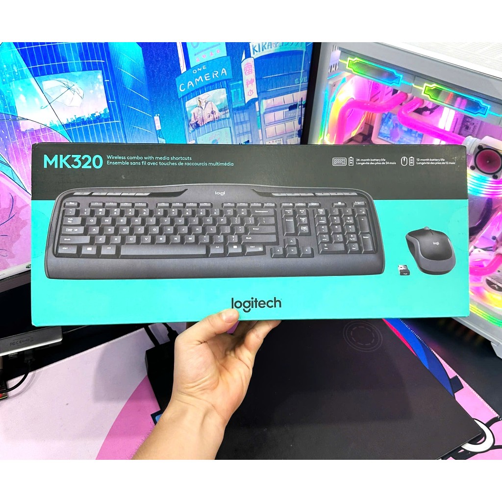 Bộ Bàn phím Logitech MK320 / MK345 Wireless Desktop , giá rẻ nhất thị trường