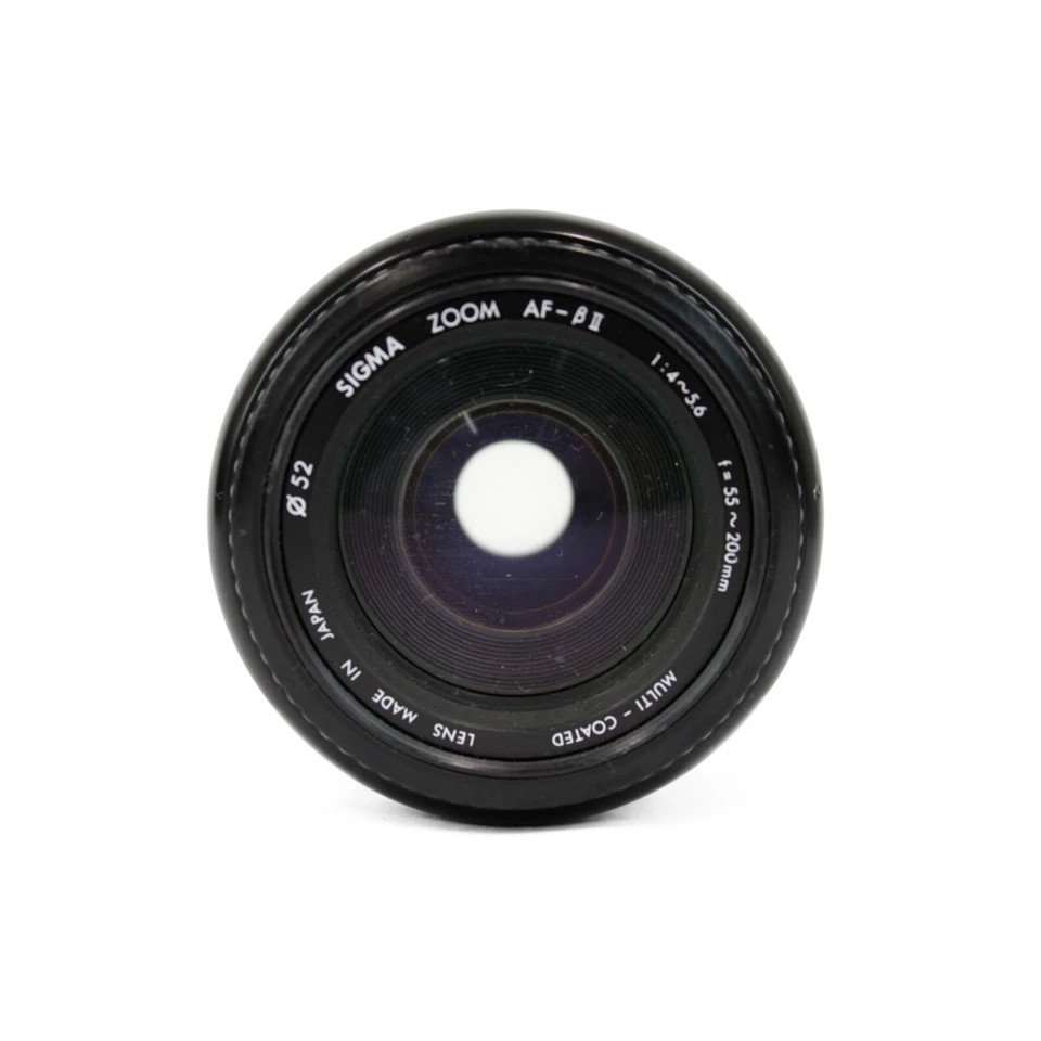 ông kính canon Sigma Zoom AF-β II 55-200mm f/4-5.6 Multi-Coated Lens (chỉ chụp được mở khẩu tối đa) - Lens máy ảnh
