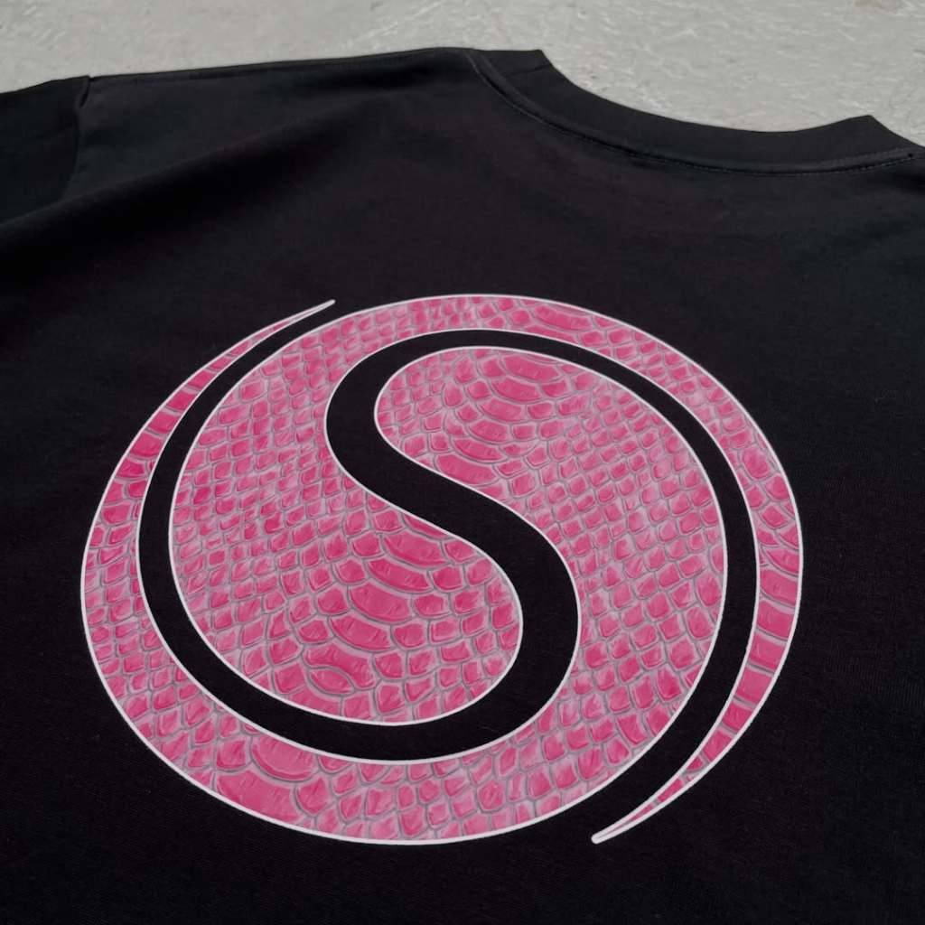 | STAYSICK | Áo thun "ANACONDA" phong cách trượt ván đường phố