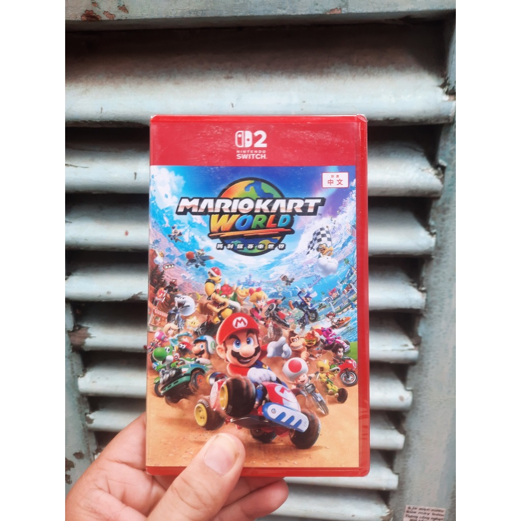 Game Đua Xe Rùa Super Mario Kart World Nintendo Switch 2