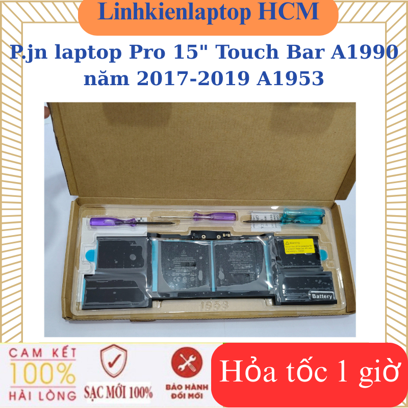 Sạc Pin laptop Pro 15" Touch Bar A1990 năm 2017-2019 A1953..