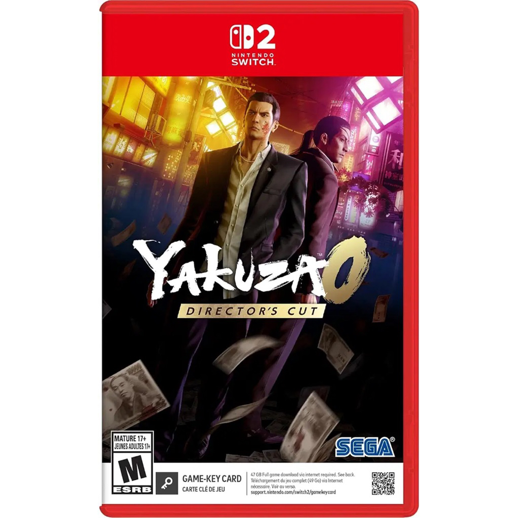Băng trò chơi Yakuza 0 Director's Cut Nin Switch 2 ( new seal )
