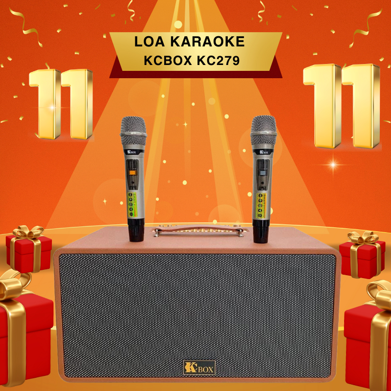 Loa Kcbox Kc279 - Loa Karaoke Di Động Chính Hãng Mới 100% Bảo Hành Chính Hãng 12 Tháng.