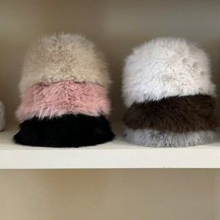 NL23 Nón len nam nữ nón len lông mềm kiểu Mông Cổ gân trơn BULL.SHOP