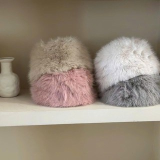 NL23 Nón len nam nữ nón len lông mềm kiểu Mông Cổ gân trơn BULL.SHOP