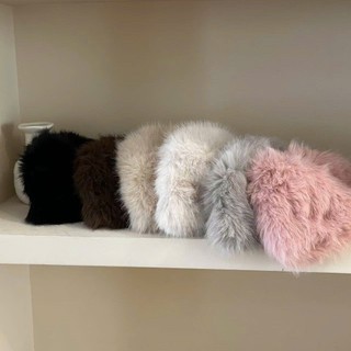 NL23 Nón len nam nữ nón len lông mềm kiểu Mông Cổ gân trơn BULL.SHOP