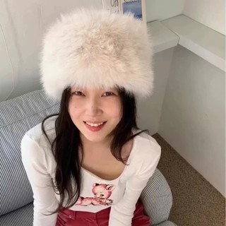 NL23 Nón len nam nữ nón len lông mềm kiểu Mông Cổ gân trơn BULL.SHOP