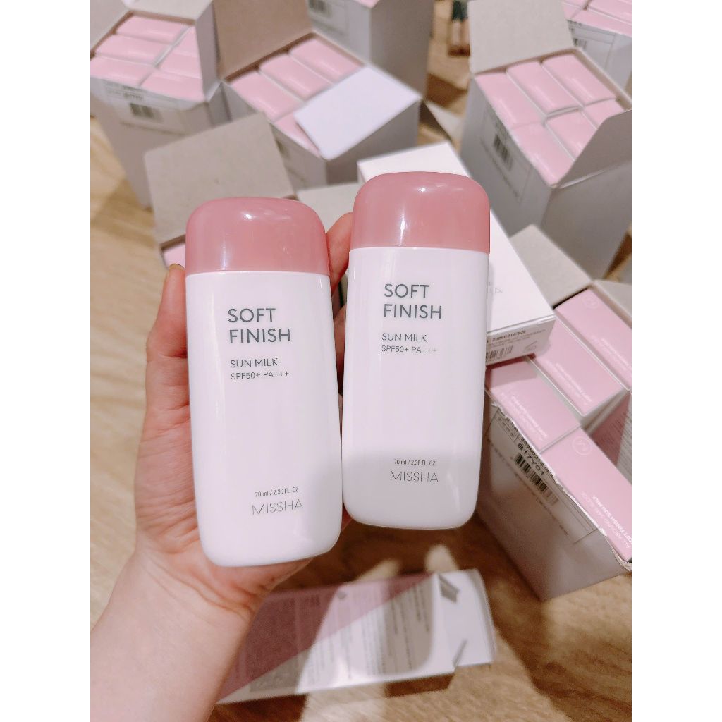 KEM CHỐNG NẮNG MISSHA SOFT FINISH SUN MILK