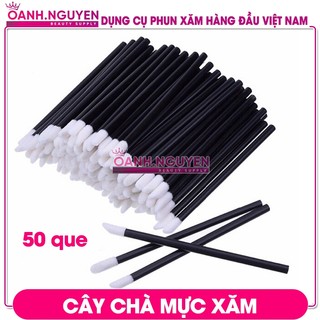 Combo 5 Túi Cây Chà Mực Phun Xăm – Điêu Khắc Lông Mày | Sạch Sẽ, Tiện Dụng, Chuyên Nghiệp