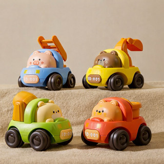 Xe ô tô địa hình quán tính Sansanvu  chạy bánh đà không cần pin siêu khỏe, xe địa hình quán tính dẫn động 4 bánh cho bé