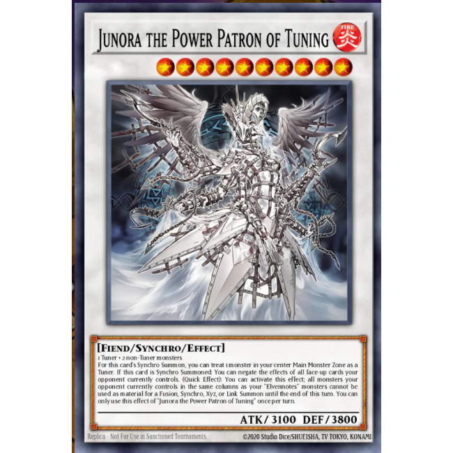 TGT Yugioh thẻ bài Yugioh chính hãng BPRO-EN039 Junora the Power Patron of Tuning Super Rare