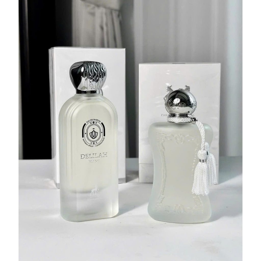 Nước hoa Maison Alhambra Delilah Blanc EDP (trắng) bản dupe Delina | Chai Full