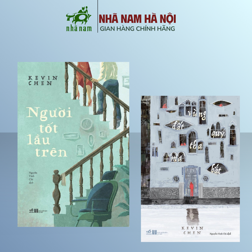 Sách Combo Người Tốt Lầu Trên Và Vùng Đất Quỷ Tha Ma Bắt (Kevin Chen) - Nhã Nam Hà Nội