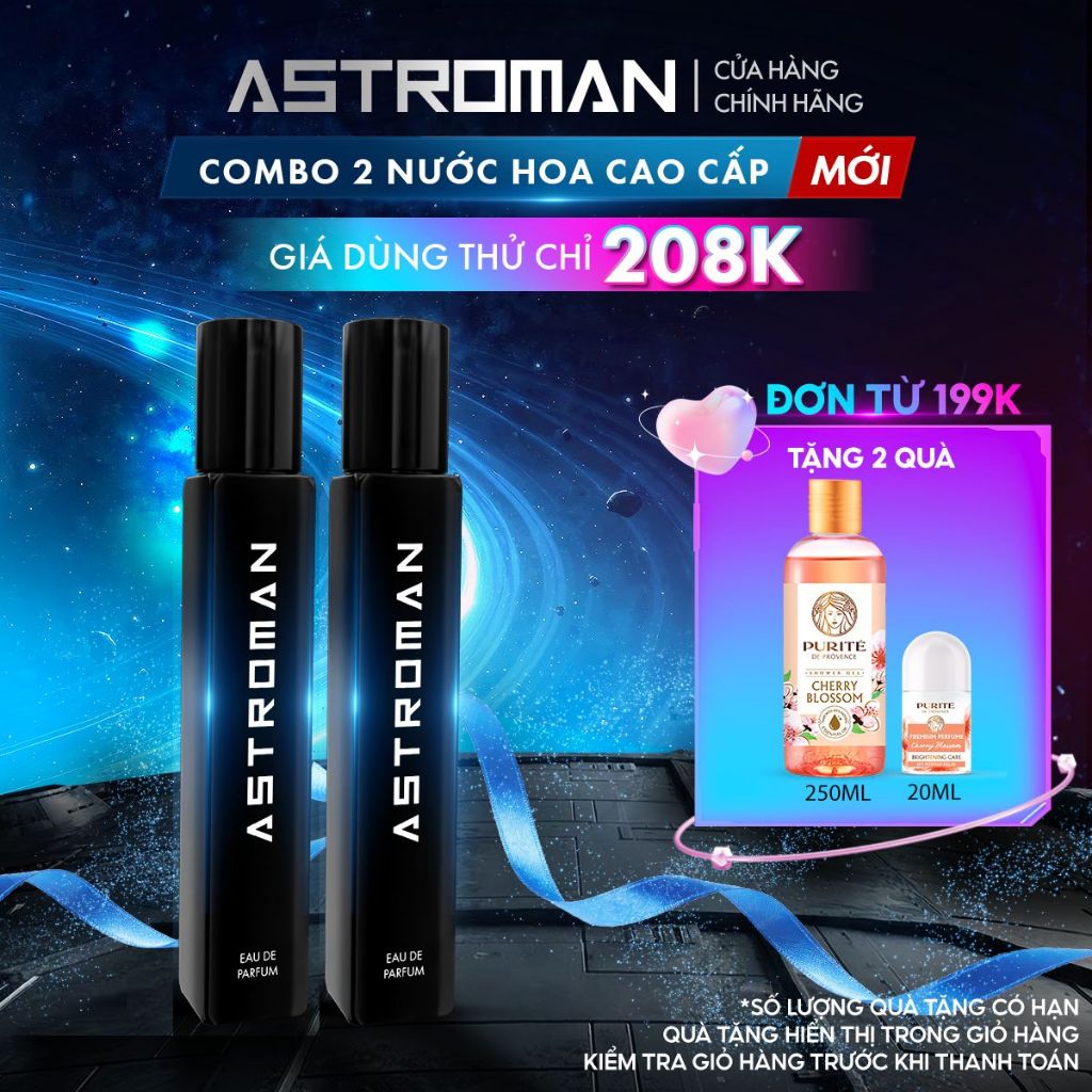 Combo 2 Nước Hoa Cho Nam Giới ASTROMAN