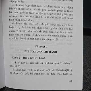 Sách - Luật bảo vệ bí mật nhà nước (NXB Chính trị quốc gia Sự thật)