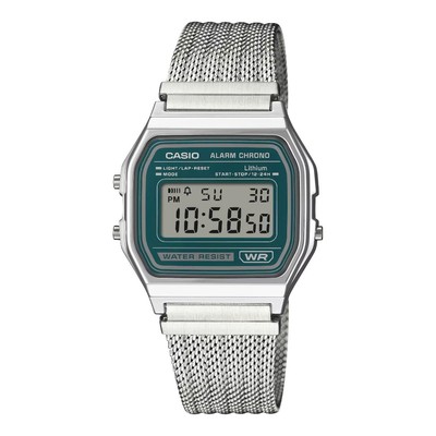 Đồng hồ nam dây kim loại CASIO A158WEM-3DF chính hãng