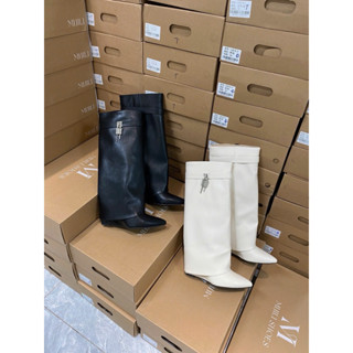 Boot Đùi Cao Tag Khóa Hàng Nhập QC Fullbox / Mieo Shoes B861 B862