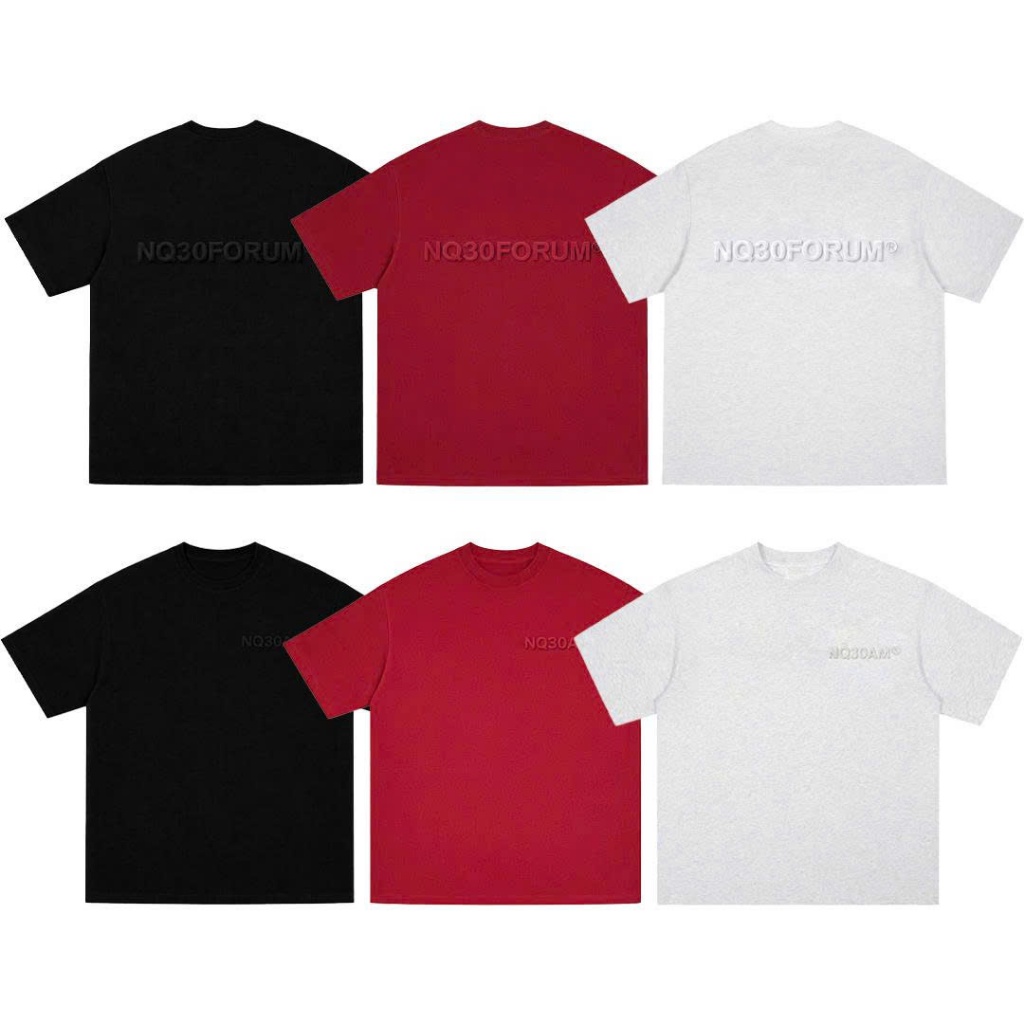 Áo Thun Cotton Form Boxy Dập Nổi NQ30 GLAND Nam Nữ Unisex Localbrand