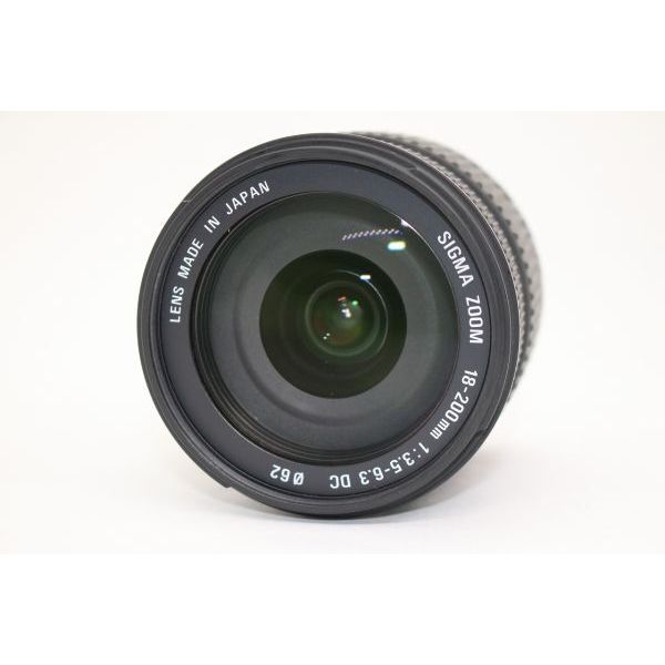 Ống kính nikon Sigma 18-200mm f/3.5-6.3 DC Macro D nikon (crop lens 95% mộc nhẹ thấu kính lớn) - Lens máy ảnh