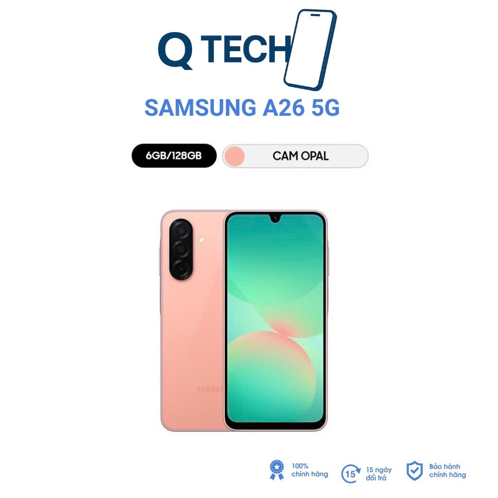 Điện Thoại Samsung Galaxy A26 5G 8/128G - Chính Hãng
