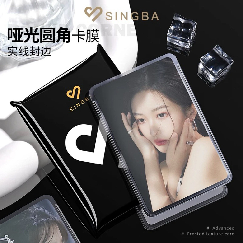 Sleeve Singba bản bo góc bảo vệ card thẻ ảnh idol