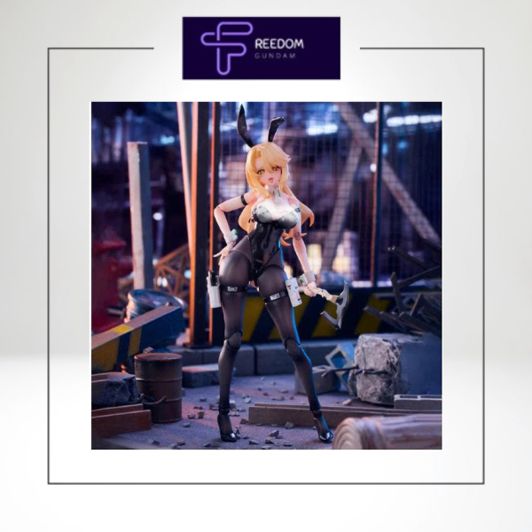 Mô hình ráp sẵn Action Figure 1/12 Bunny Rapid Action- chính hãng