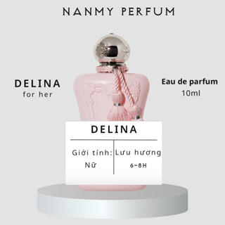 Nước hoa nữ NANMY Delina Exclusif | Nước Hoa Nữ EDP 10ml phong cách Nữ tính, Quyến rũ, Nổi bật, Sang trọng