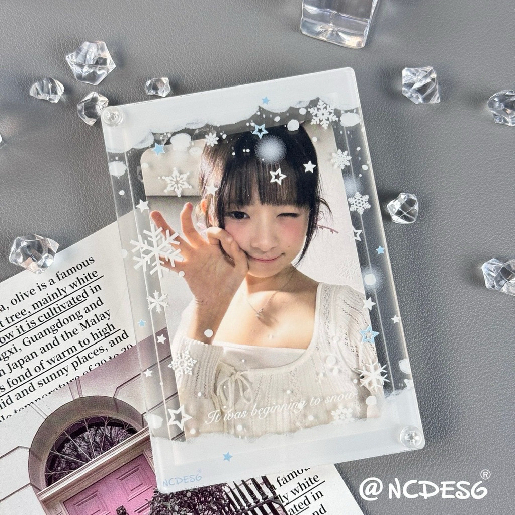Card holder tuyết đựng card thẻ idol NCDESG