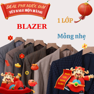 [ 50 mẫu ] Áo Vest / Blazer 1 lớp, mỏng nhẹ oversize style,vintage, công sở Nhật,Hàn - secondhand (2hand) [𝐅𝐑𝐄𝐄 𝐒𝐇𝐈𝐏]