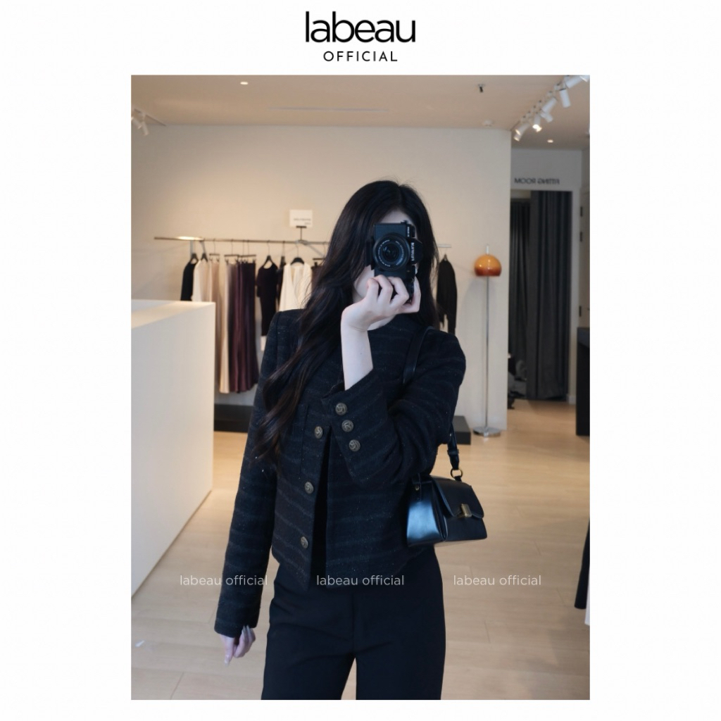 Áo Khoác Boucle Tweed Dạ Cao Cấp | Labeau – Giữ Ấm, Tôn Dáng, Thanh Lịch Công Sở & Dạo Phố | BigBuy360 - bigbuy360.vn