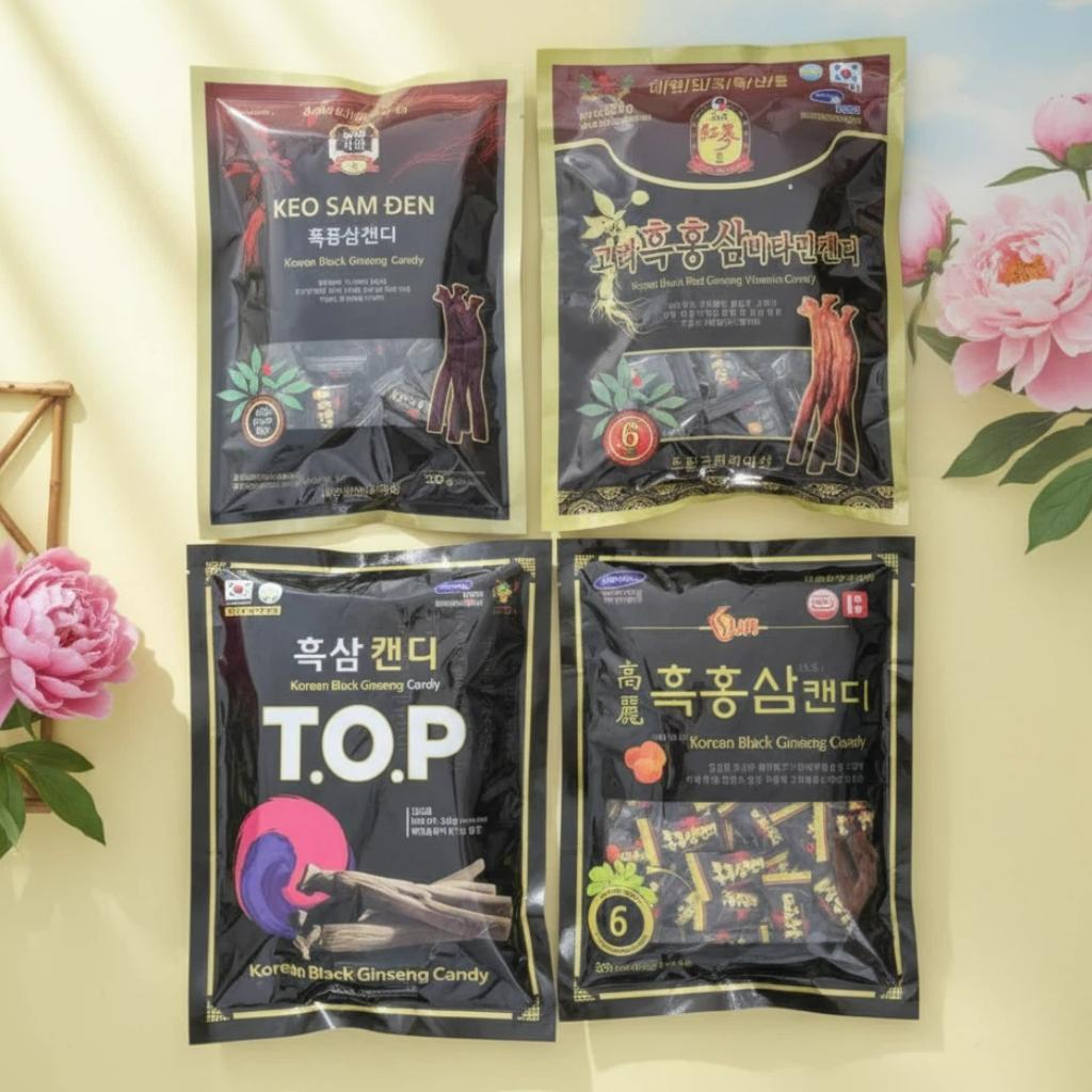 KẸO HẮC SÂM HÀN QUỐC 300GR ( DATE LUÔN MỚI)